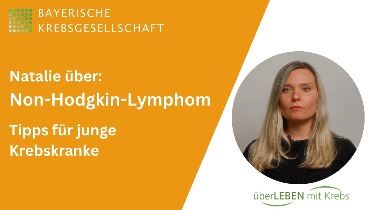 Non-Hodgkin-Lymphom- jung an Krebs erkrankt