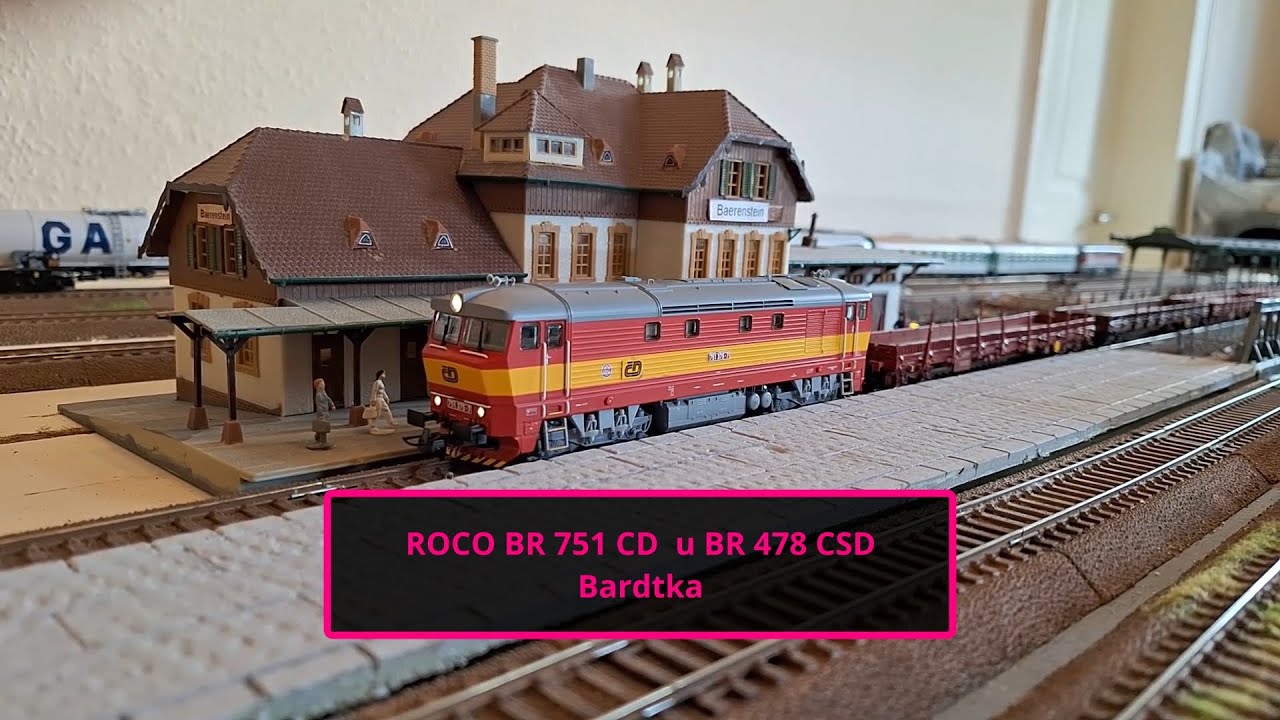 ROCO CSD 478 / CD 751( Bardotka) Vorstellung u Fahrvideo
