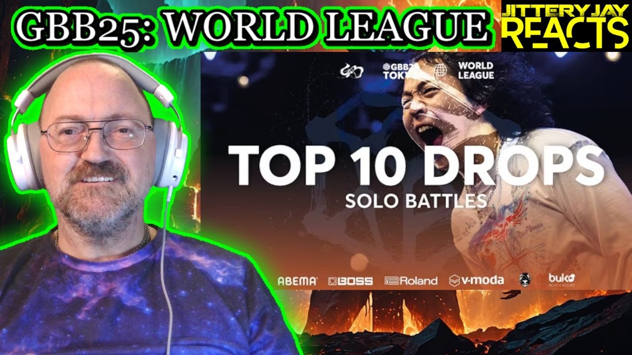 Top 10 Drops - Grand Beatbox Battle 2025: World League - Solo Battles - Reaction