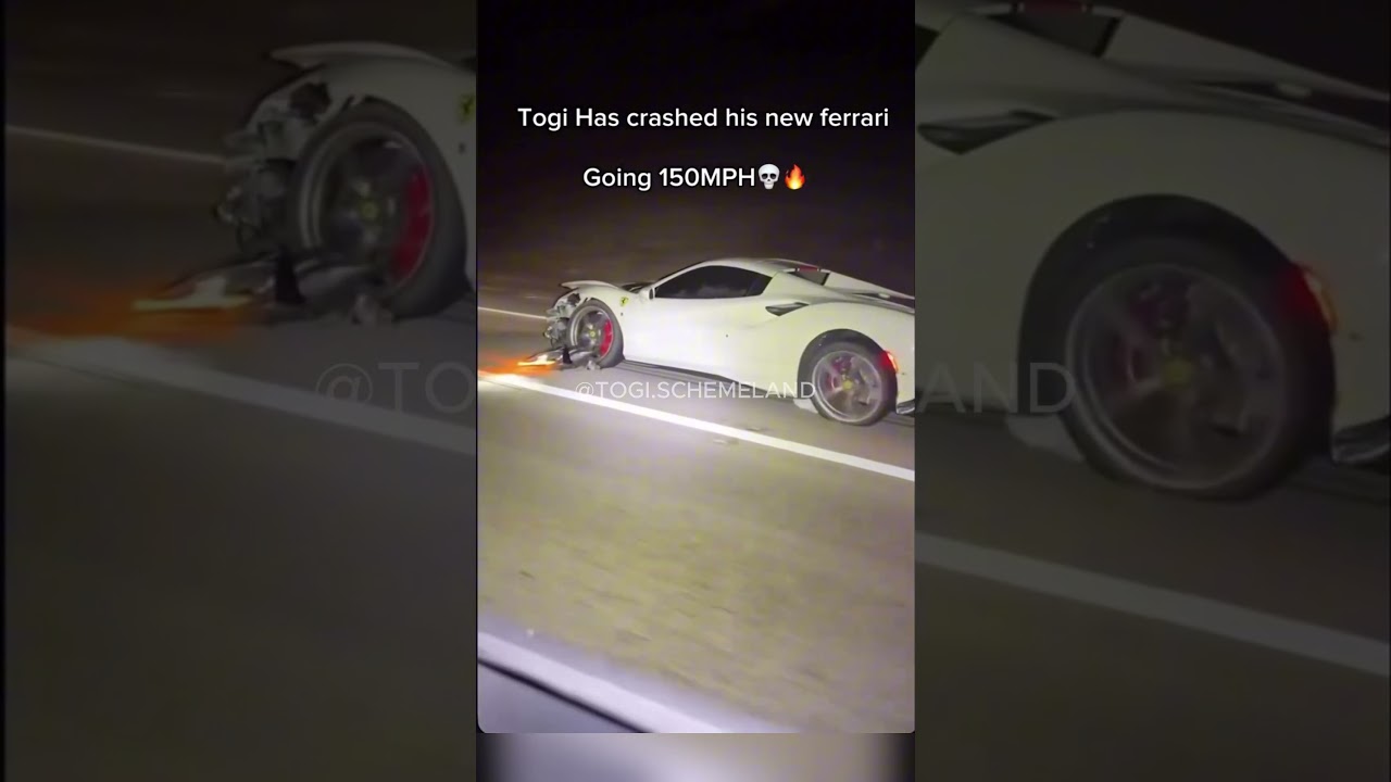 TOGI Crashed His Ferrari