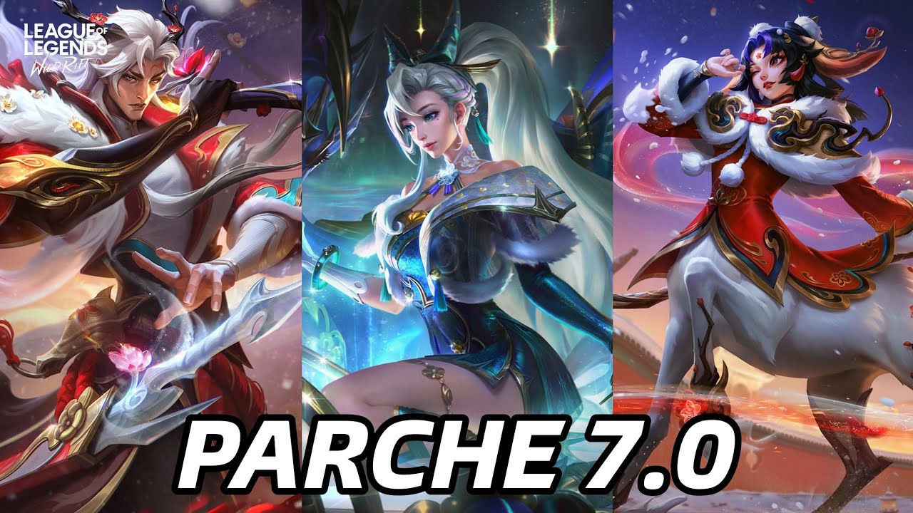 PARCHE 7.0 DE WILD RIFT: NUEVAS SKINS DE AÑO NUEVO CHINO, TEMÁTICAS CONFIRMADAS, NORRA Y MÁS. 