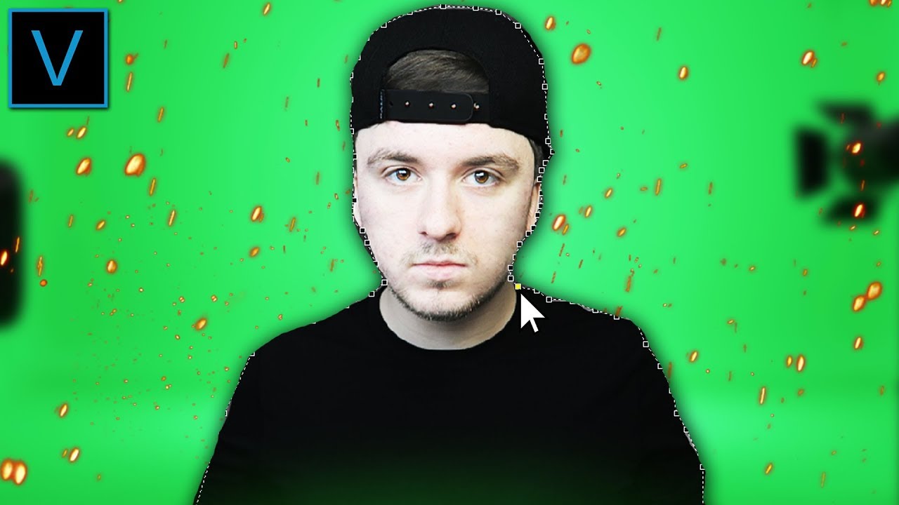 Vegas Pro 16: How To Make A Green Screen Out Of Any Video - Tutorial #407