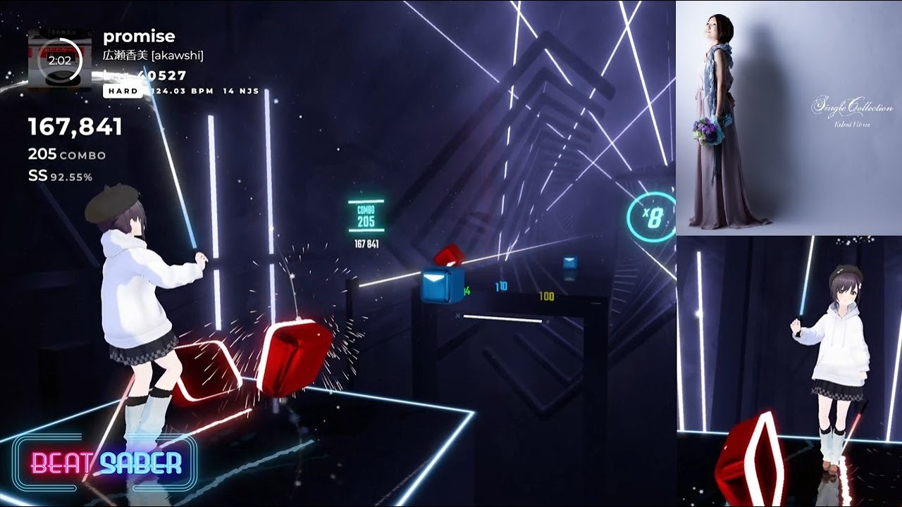[BEAT SABER] promise - 広瀬香美,