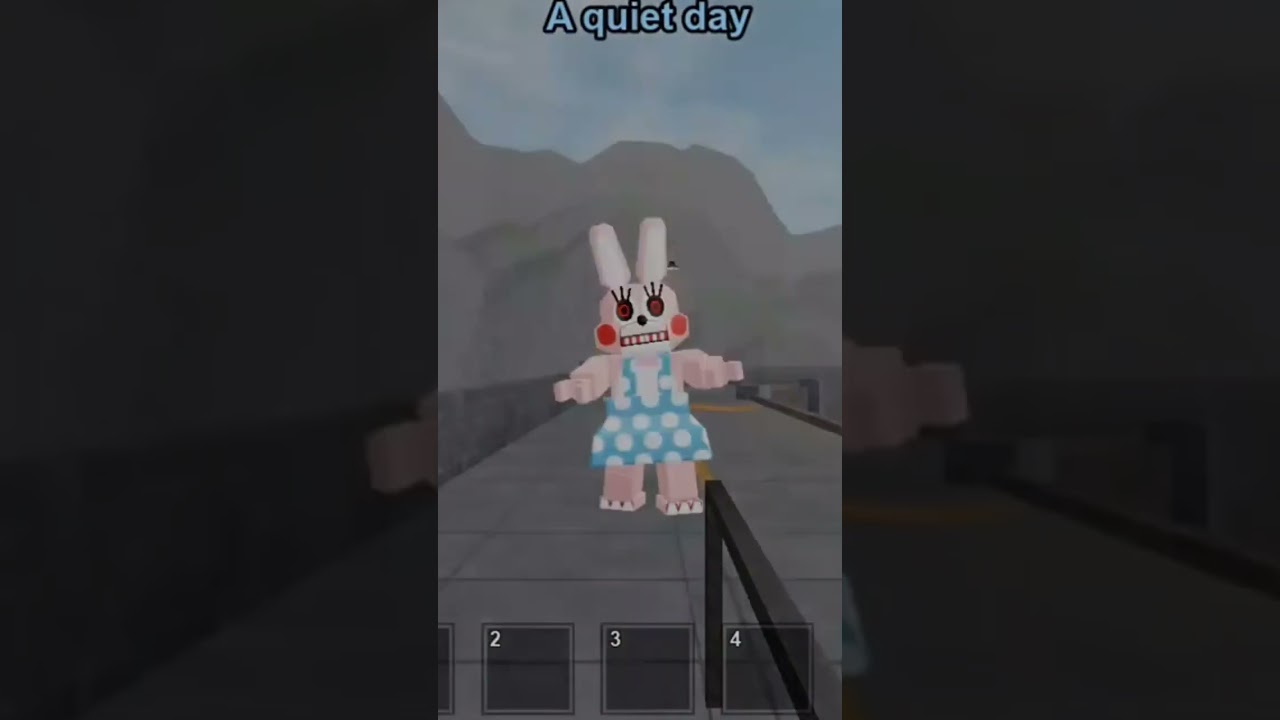 CHAVE 🗝️ Acesso Antecipado - Roblox (Cutscene da Rabbit) #shorts