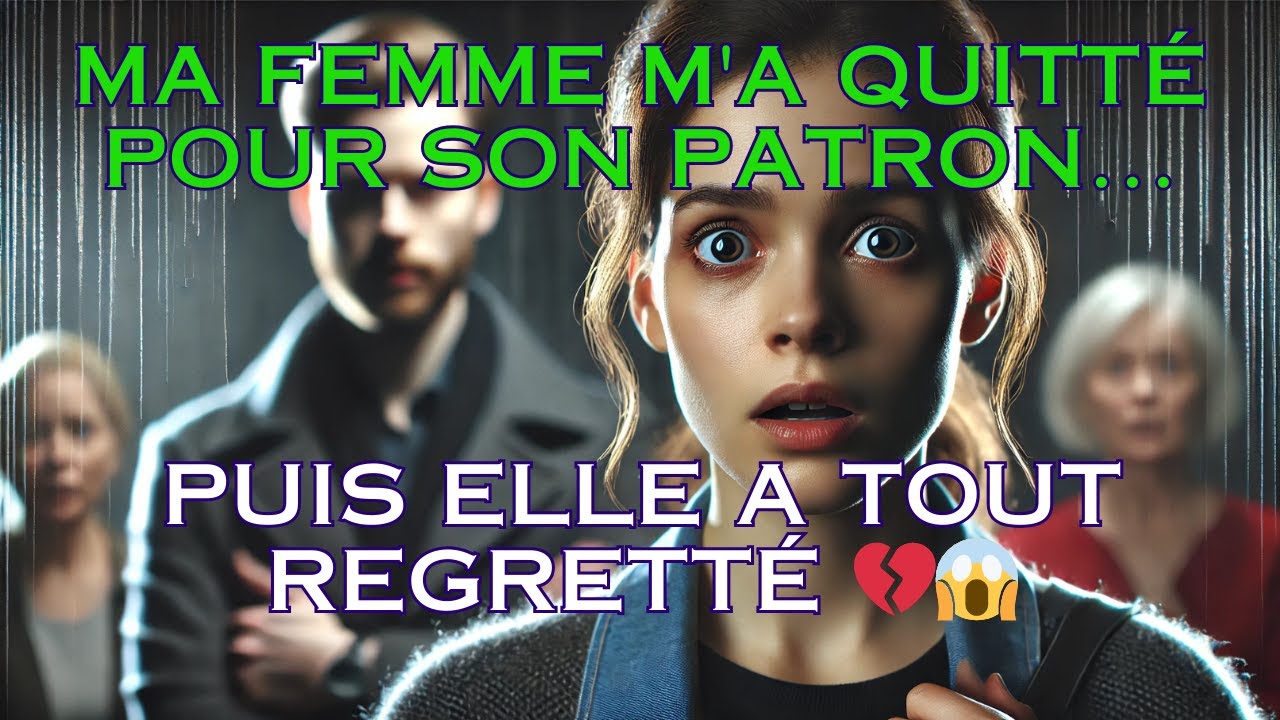 Ma femme m'a quitté pour son patron... puis elle a tout regretté 💔😱