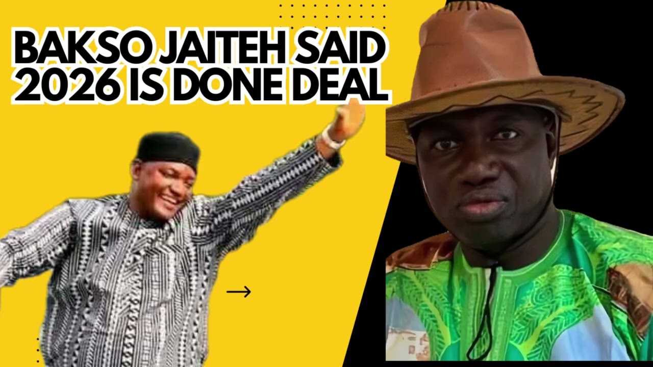 GAMBIANS ARE HAPPY WITH BARROW..