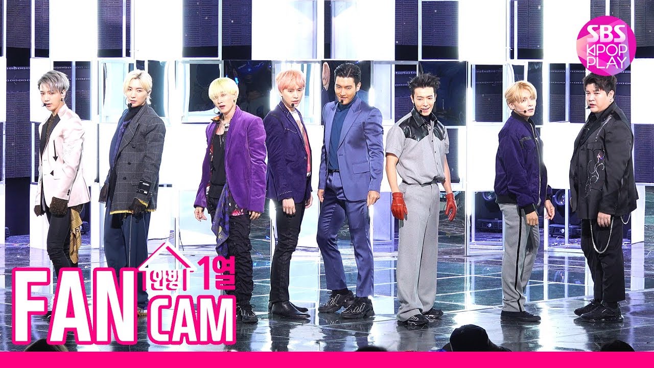 [고음질/안방1열 직캠4K] 슈퍼주니어 'SUPER Clap' 풀캠 (SUPER JUNIOR FanCam)│@SBS Inkigayo_2019.10.20