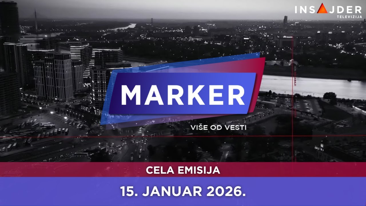 MARKER - CELA EMISIJA za 15. januar 2026.