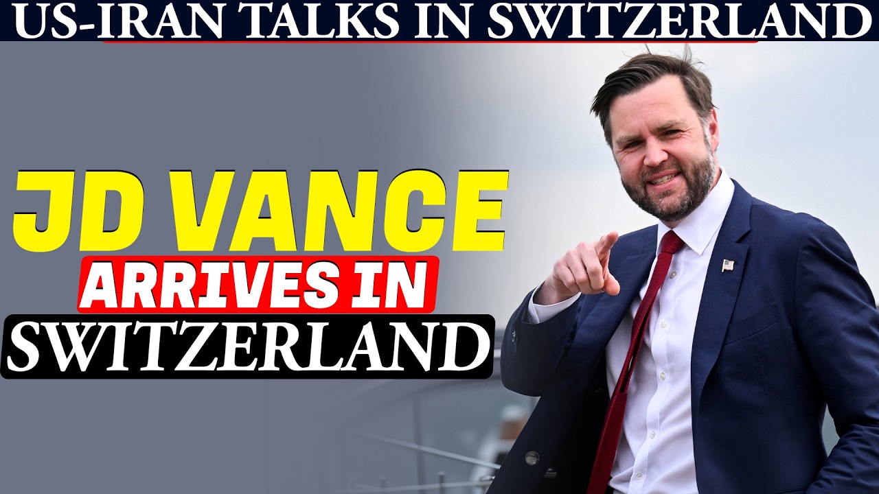 Watch:  JD Vance arrives in Switzerland for Iran peace talks with Hormuz in spotlight | USA | Trump
