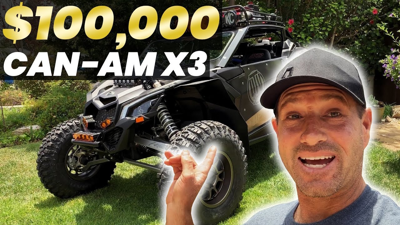Can-Am Maverick X3 за 100 000 долларов!