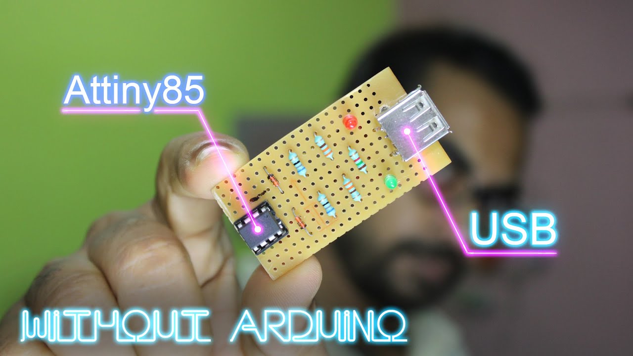 как загрузить программирование attiny без arduino