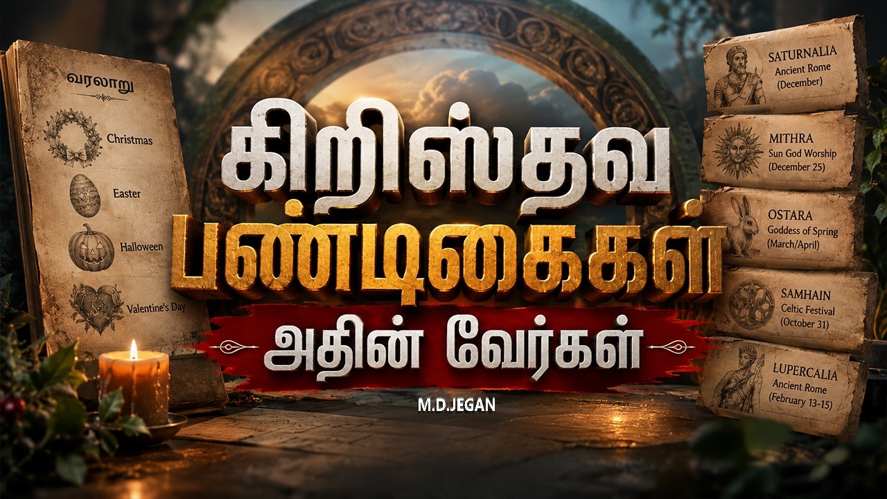 M.D.Jegan - Christian Festivals - கிறிஸ்தவ பண்டிகைகள் - அதின் வேர்கள்.