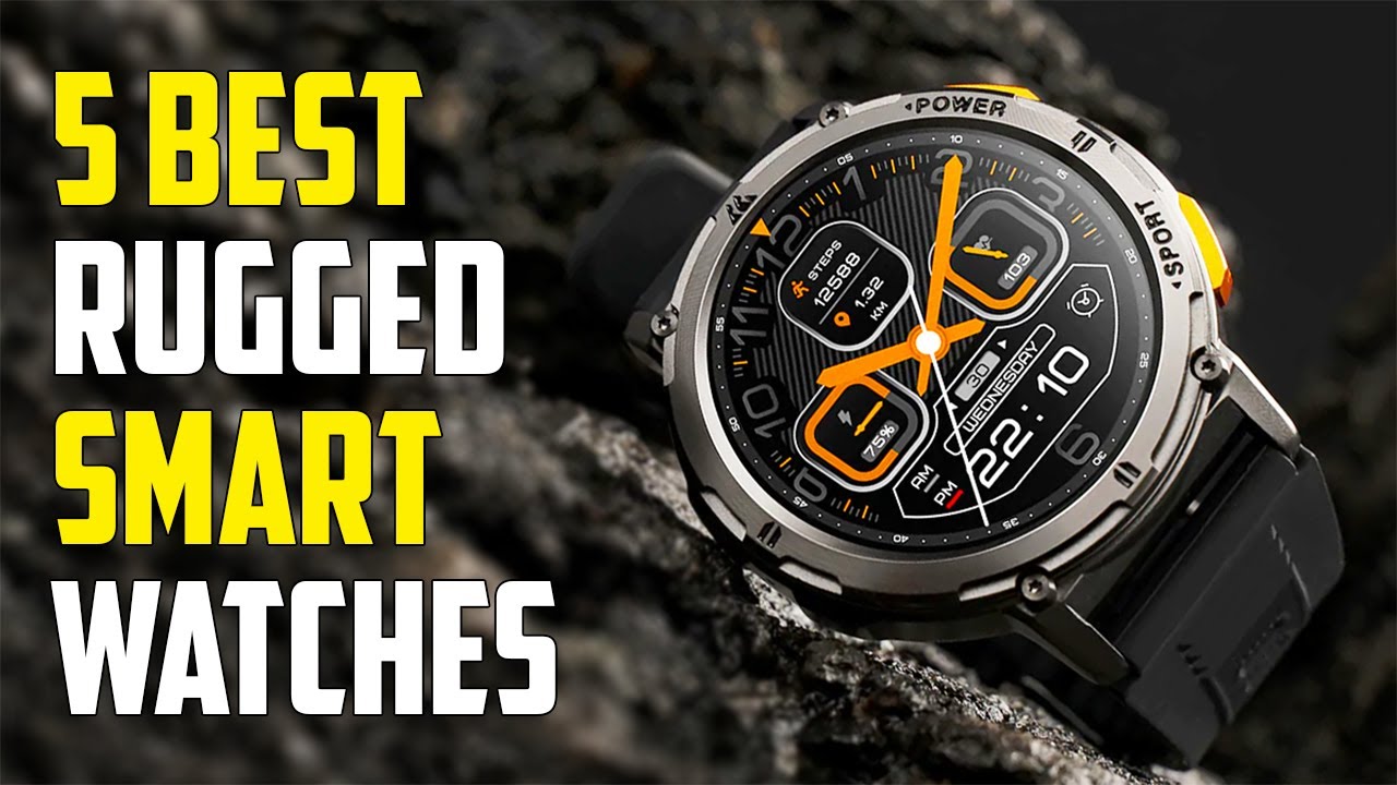 Top 5 New Rugged Smartwatches 2024 | Best Rugged Watches 2024
