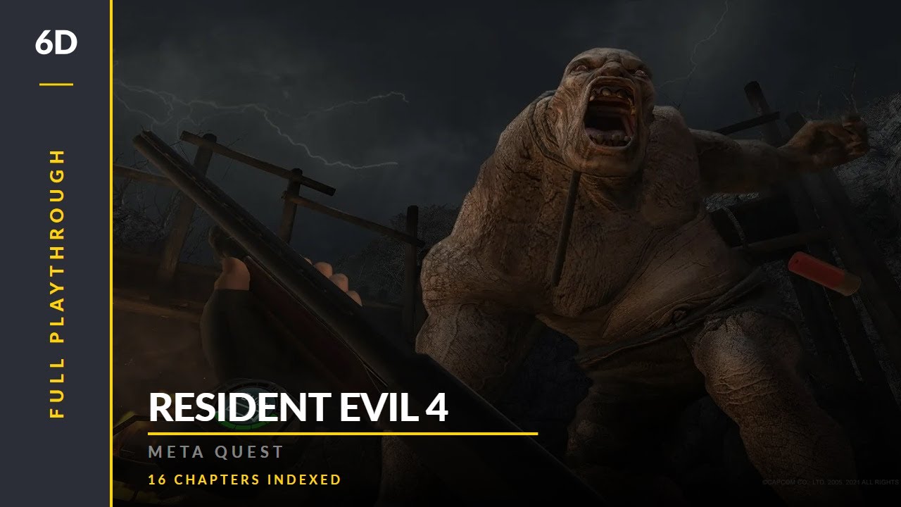 Resident Evil 4 VR | Full Playthrough on Meta Quest 2 [Chapters Indexed]