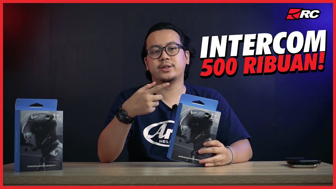 INTERCOM IT E1, 500 Ribuan Udah Dapet Intercom Keren! - RC Unboxing -