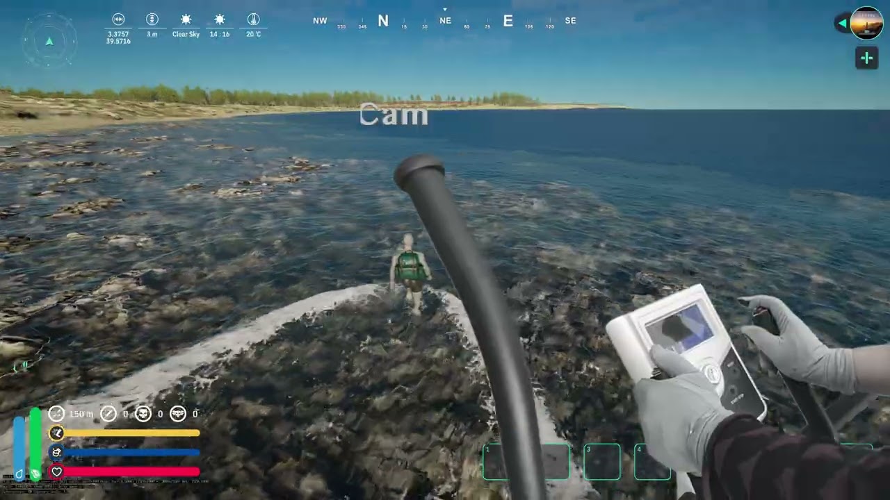 DIY ESP32 Cross-trainer controller. Converts pedaling to Bluetooth HID gamepad input for gaming.