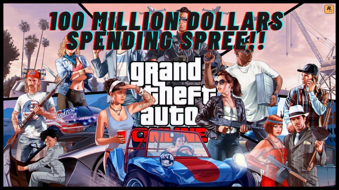 100 Million Dollar Spending Spree | GTA 5 | GTA ONLINE