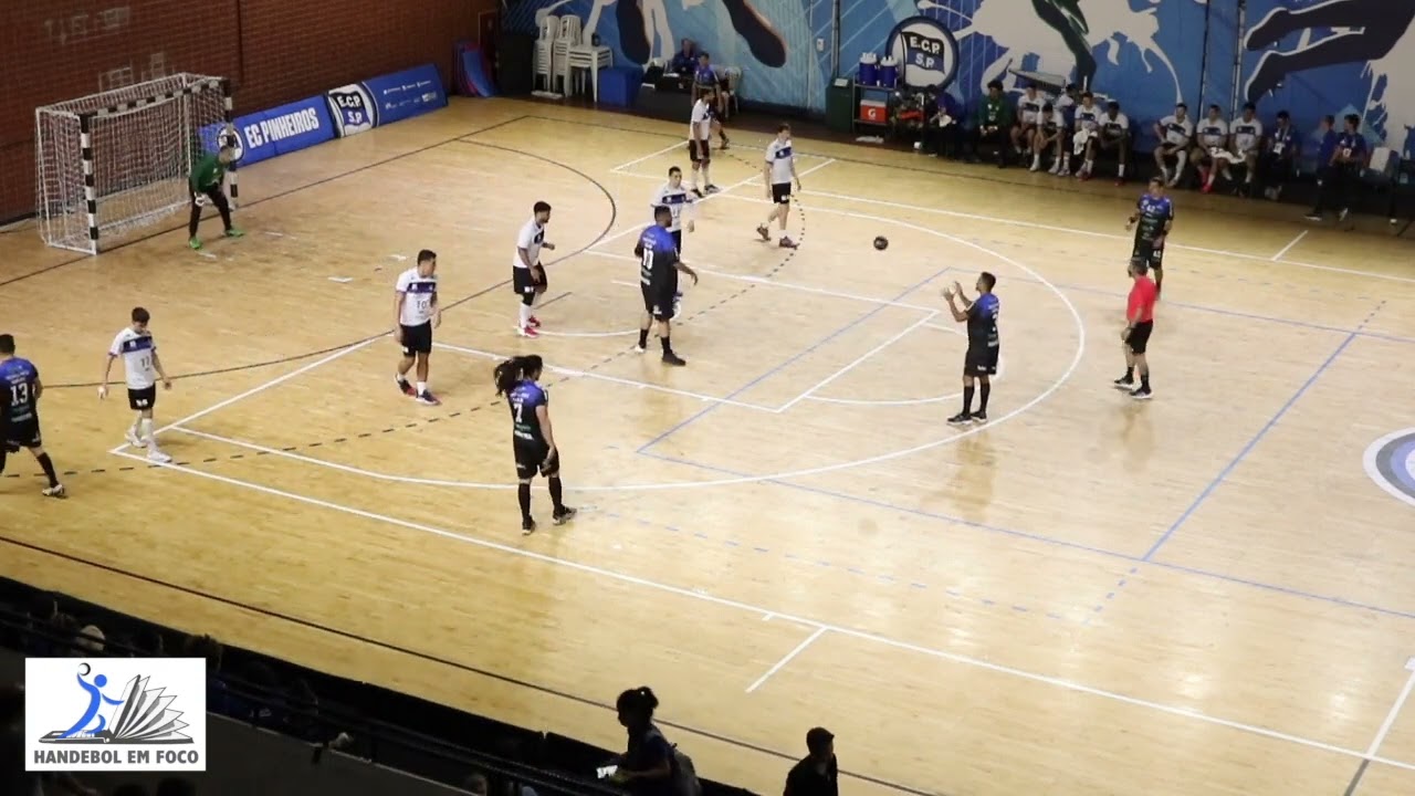 PINHEIROS X RIBEIRÃO PRETO JOGO DE HANDEBOL DO SUPER PAULISTÃO ADULTO MASCULINO 2022 BRAZIL HANDBALL