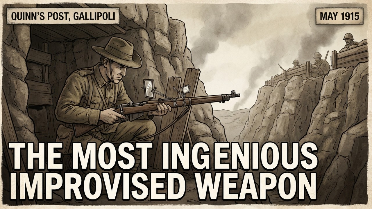 The Day Soldiers Started Firing From Invisible Positions: How Mirrors Became a Weapon at Gallipoli