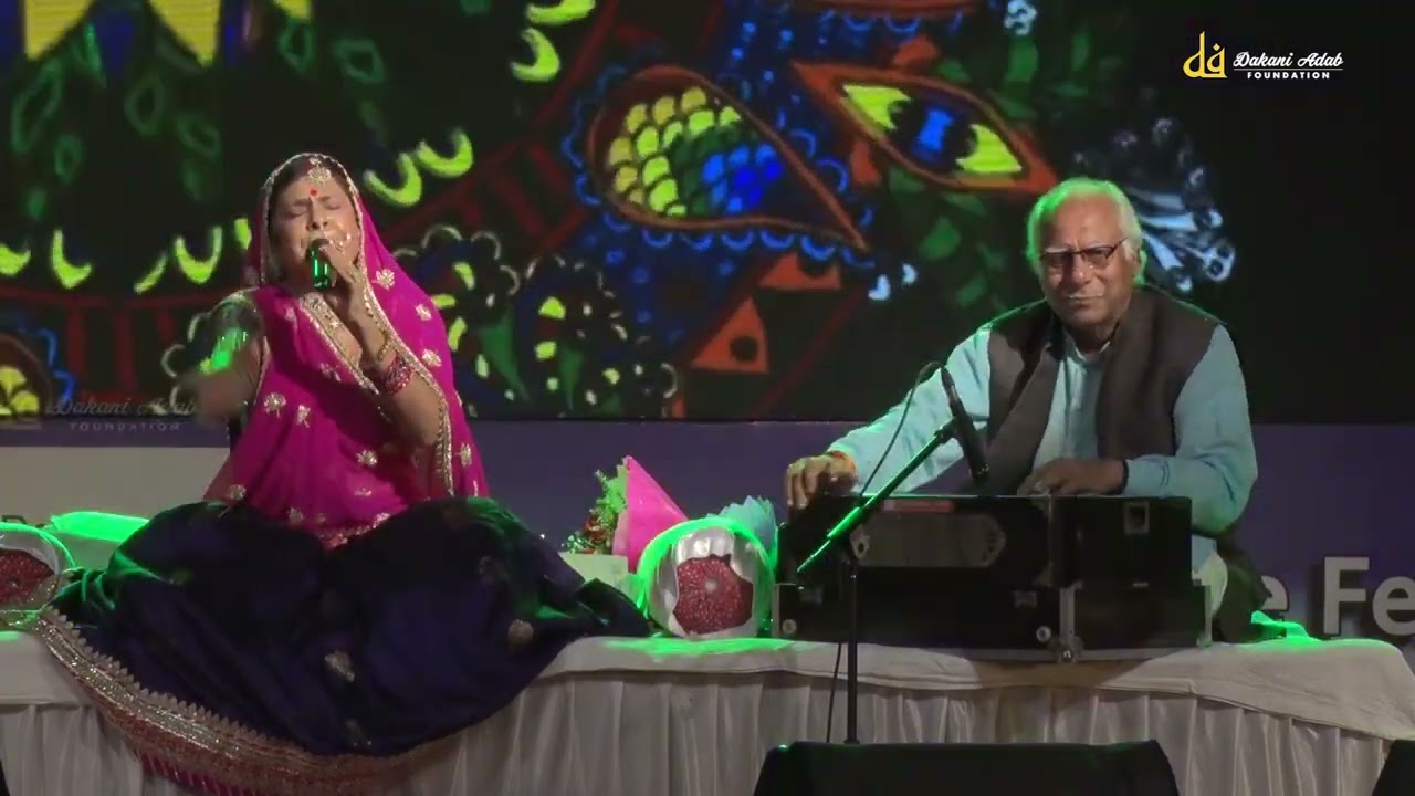Saiyan Mile Larkaiyan Main Ka Karun by Malini Awasthi at Dakani Adab 2022
