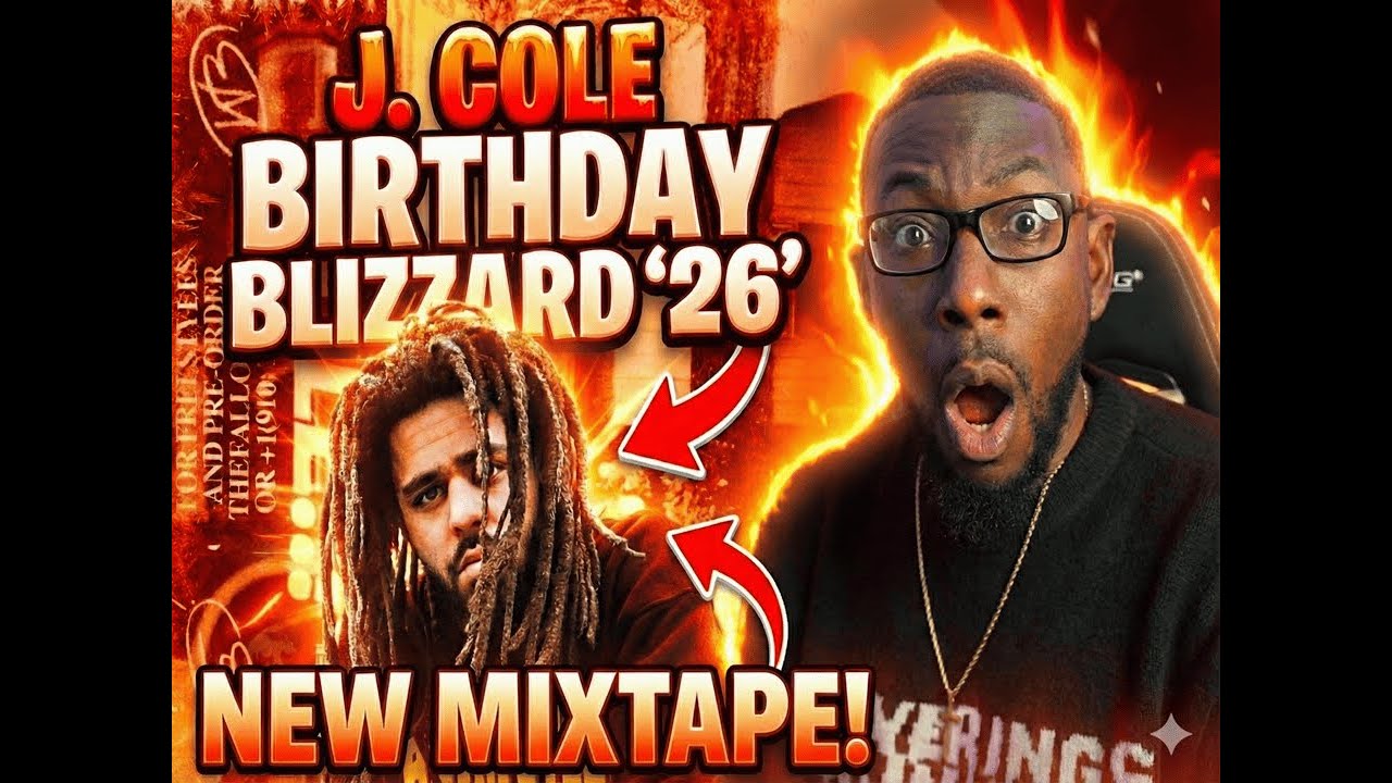 J. COLE ВЫПУСКАЕТ «BIRTHDAY BLIZZARD 26» В СВОИ ДНИ РОЖДЕНИЯ 🎂❄️ | МИКС ИЗ 4 ПЕСЕН, В КОТОРОМ ОН ...