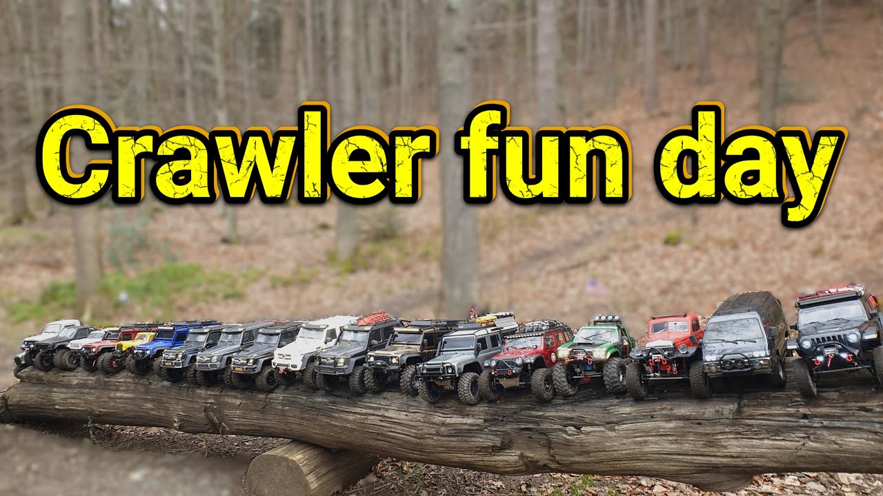 Crawler fun in the Belgium Ardennes
