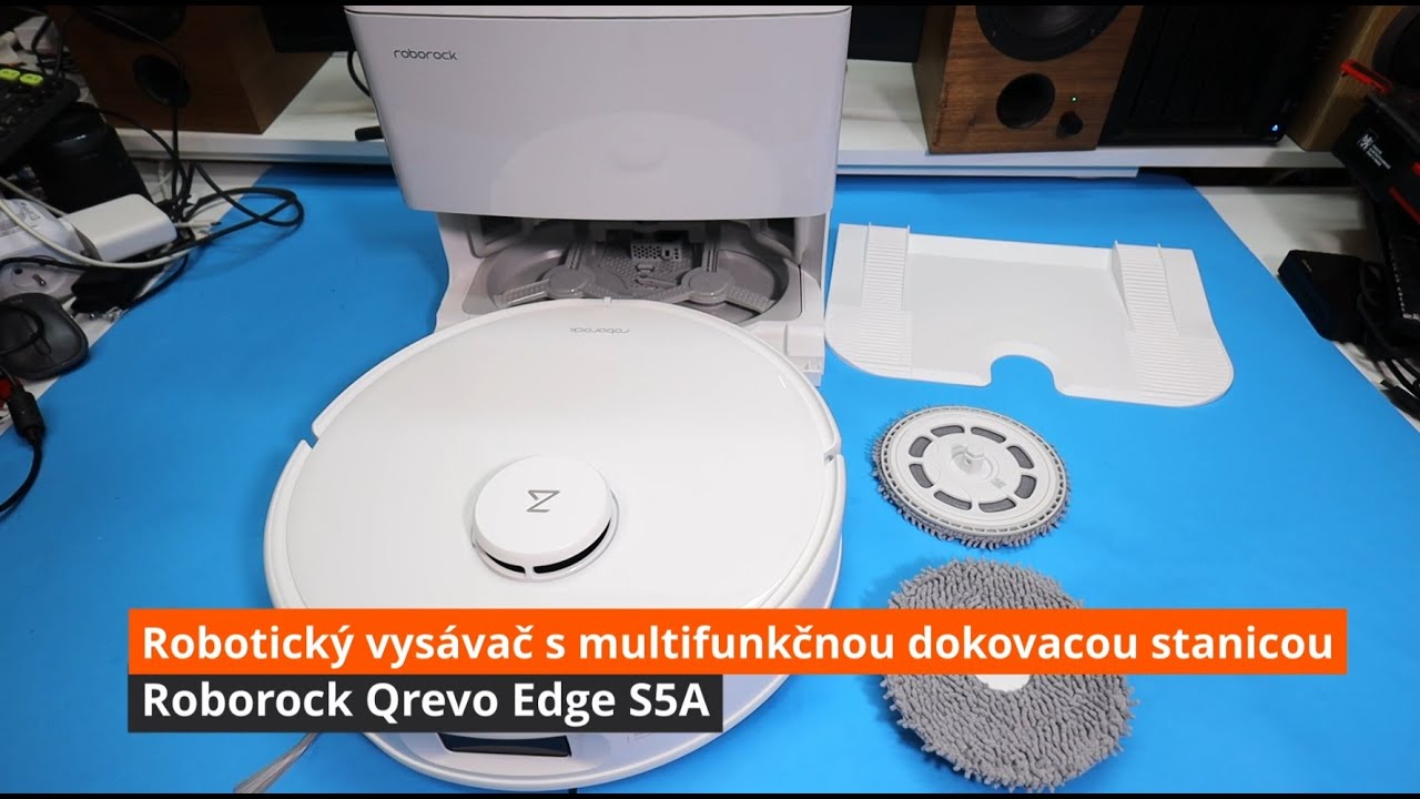 Roborock Qrevo Edge S5A - robotický vysávač s multifunkčným dokom