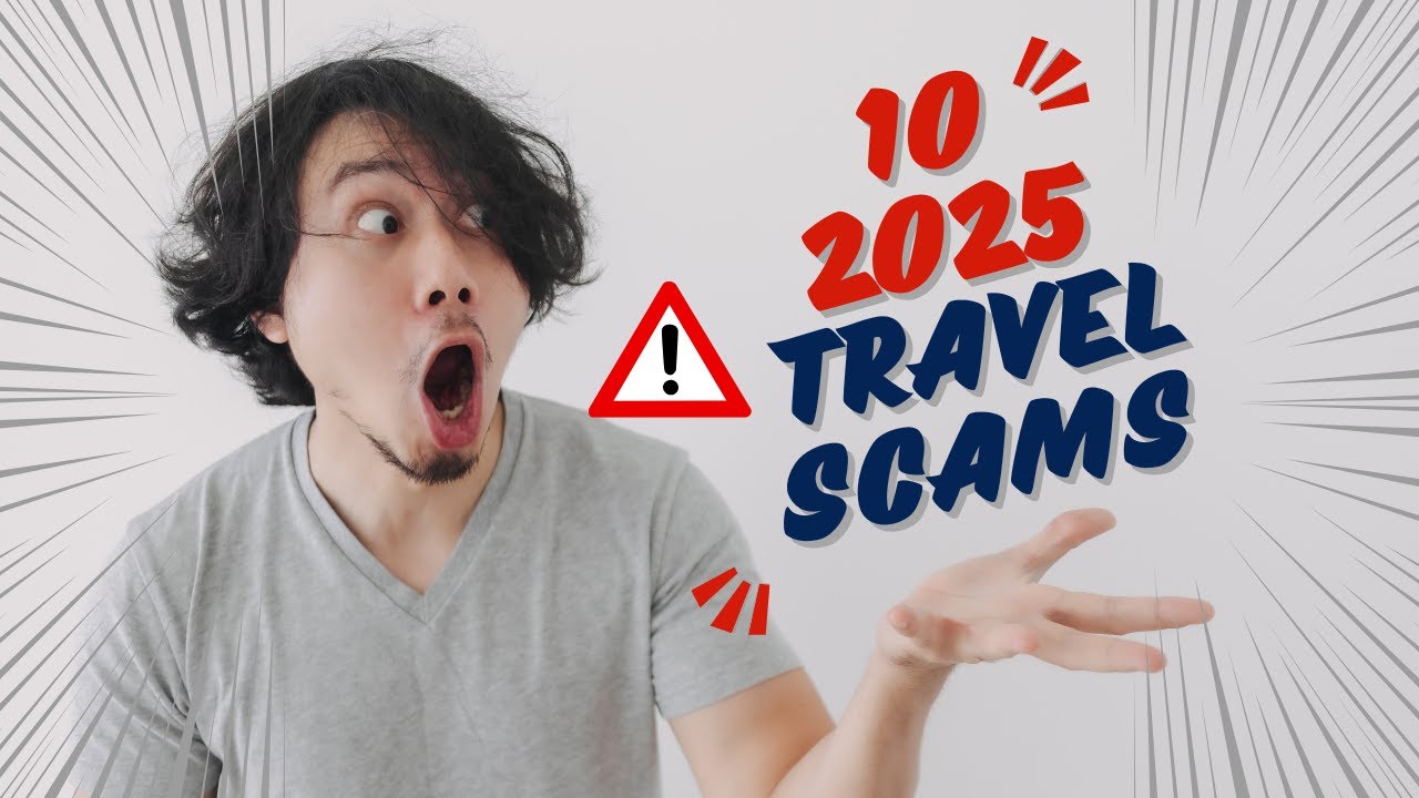 Travel SCAMS you will fall in 2025 (unless you watch!) #travelwarnings #travel