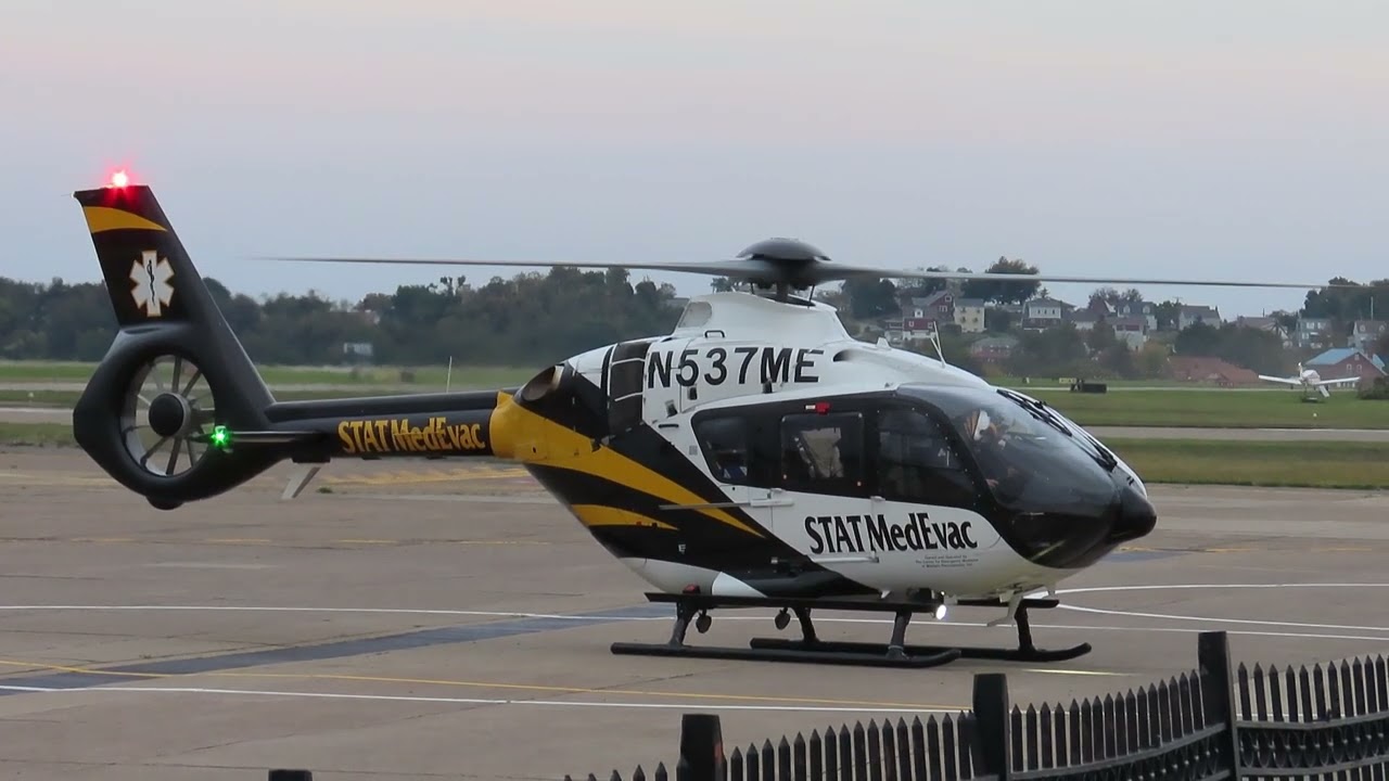 N537ME - STAT MedEvac 16 Taking Off