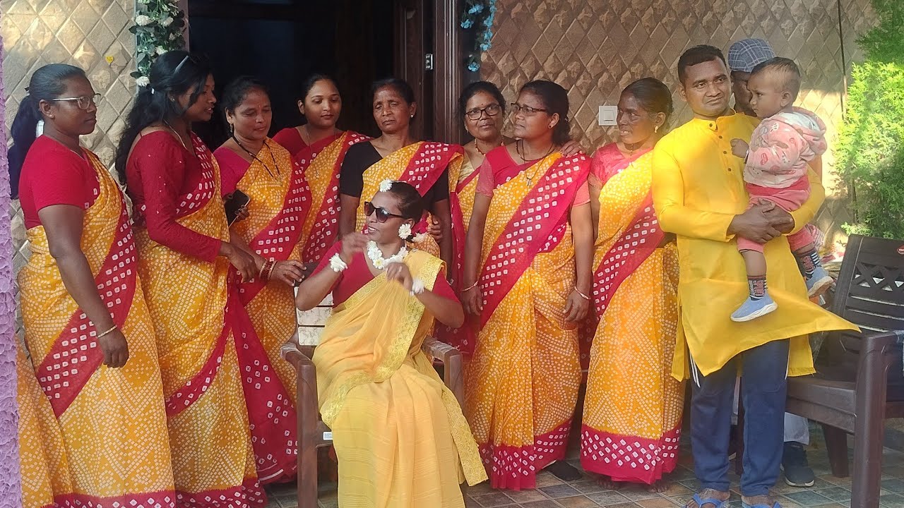 श्रद्धा दीदी का हल्दी सेरिमनी जशपुर नगर टिकट गंज झपरा वासी