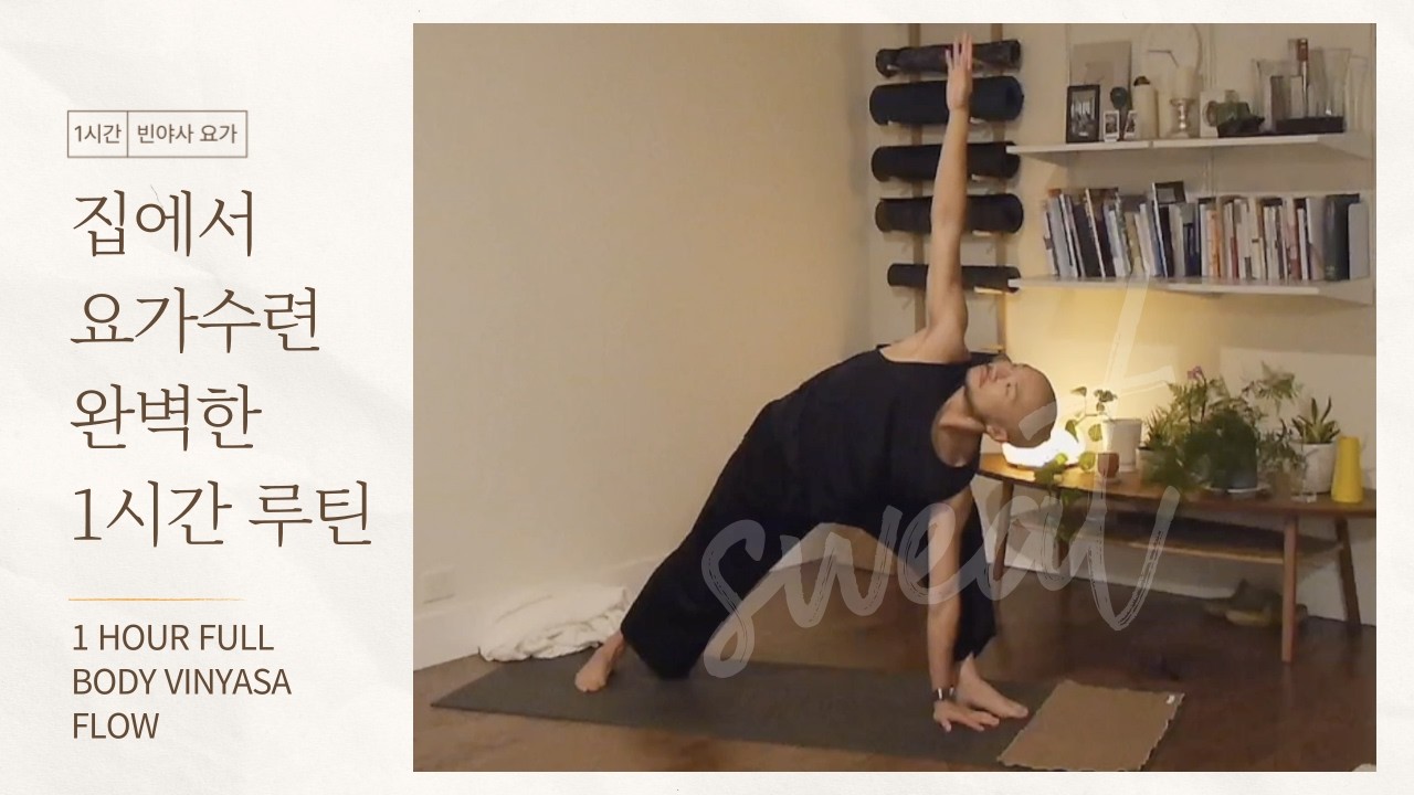 집에서 즐기는 완벽한 1시간 요가 수련 | 전신 순환, 빈야사, 다이어트 | 요가소년 566