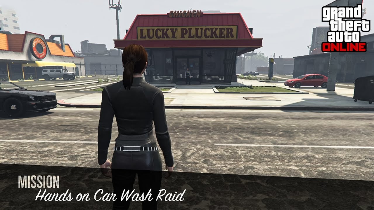 GTA Online - Hands on Car Wash Raid! Full Mission Created by Me.