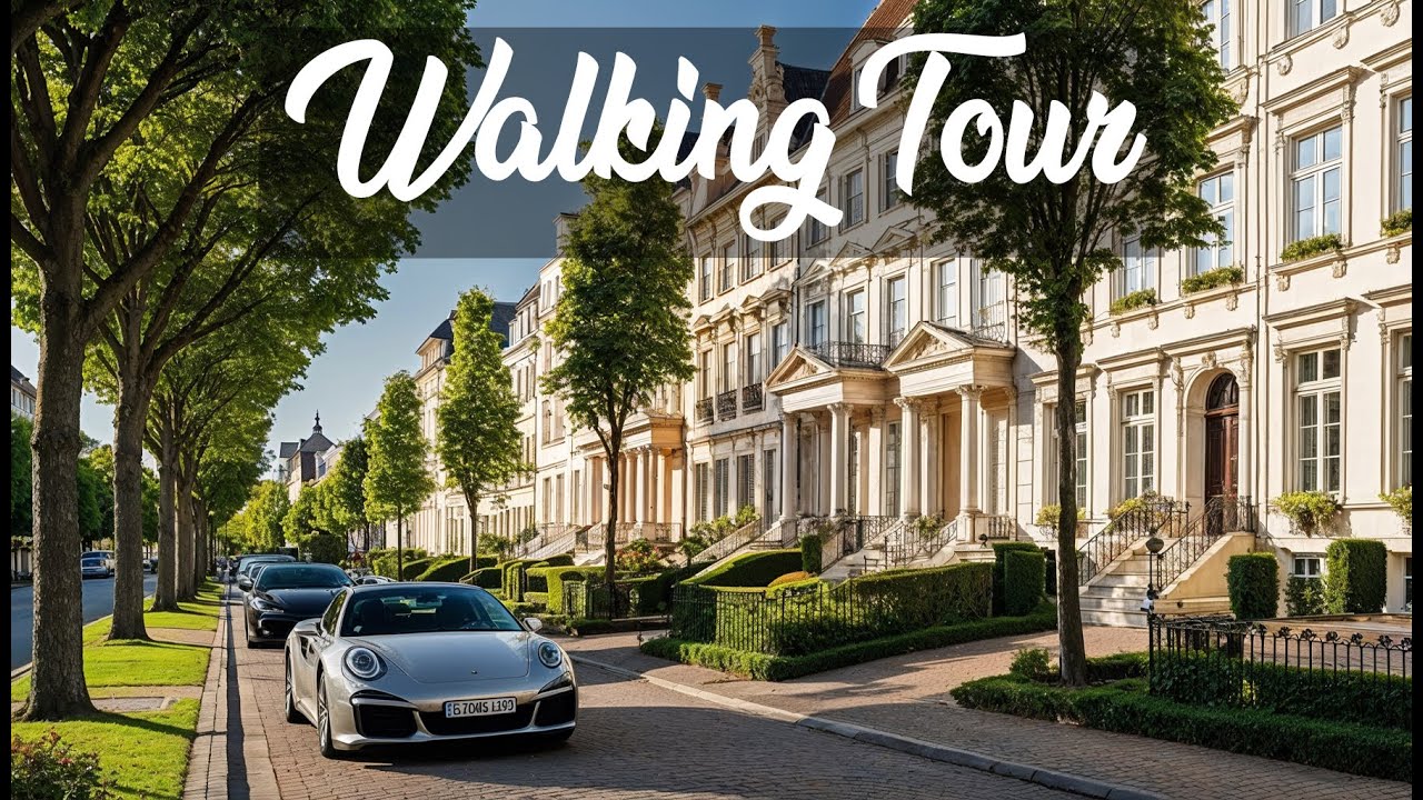 Walking Through the MOST EXPENSIVE Neighborhood of FRANKFURT 🏡💎 LUXURY at Every Corner! | GERMANY