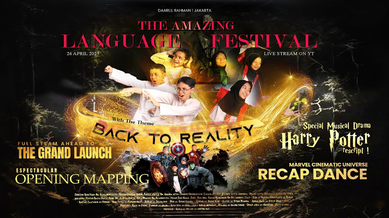 BACK TO REALITY | LANGUAGE FESTIVAL 2024 - 2025 ( 26 April 2025 )