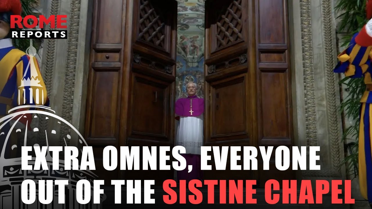 ONLY VIDEO: Extra Omnes - Everyone Out of the Sistine Chapel