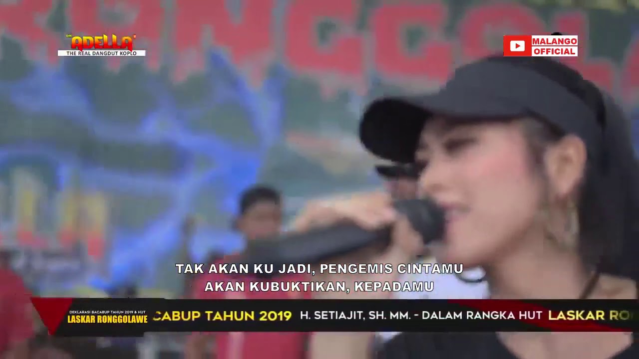 PENGEMIS CINTA ~ UTAMI DEWI FORTUNA | OM ADELLA LIVE RONGGOLAWE TUBAN | GOYANGE SELALU ENERGIK