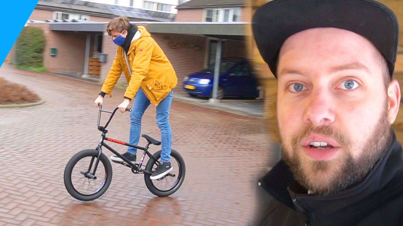 EERSTE KEER OP MIJN NIEUWE BMX FIETSEN! - Cromo Vlog #54