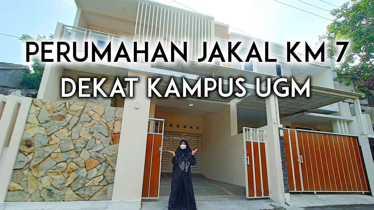 RUMAH MEWAH 2 LANTAI DALAM PERUMAHAN 500 METER DARI JALAN KALIURANG KM 7 HANYA 7 MENIT KE UGM