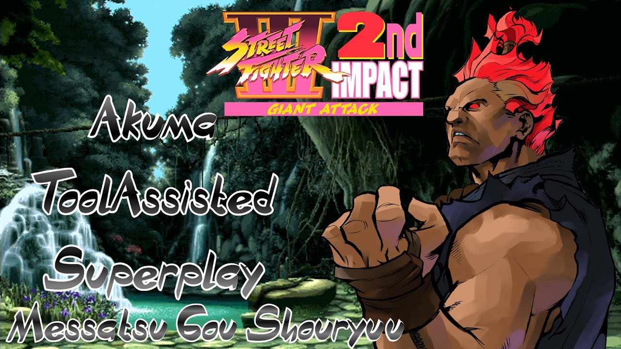 [TAS] Street Fighter 3 2nd Impact Giant Attack: Akuma Messatsu Gou Shouryuu