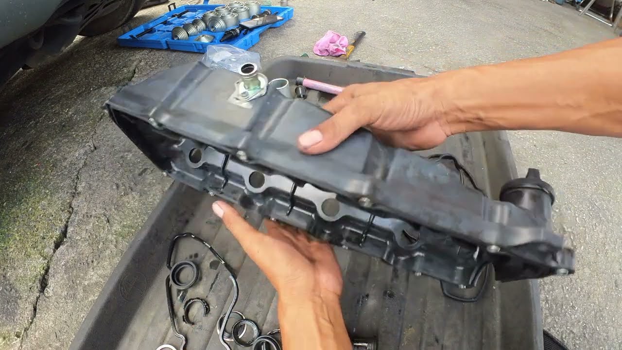 Cara tukar valve cover gasket toyota hilux 