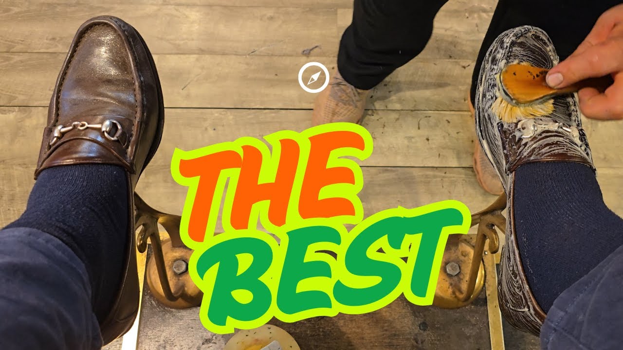 THE BEST NYC Shine! | NYC Shoe Shine