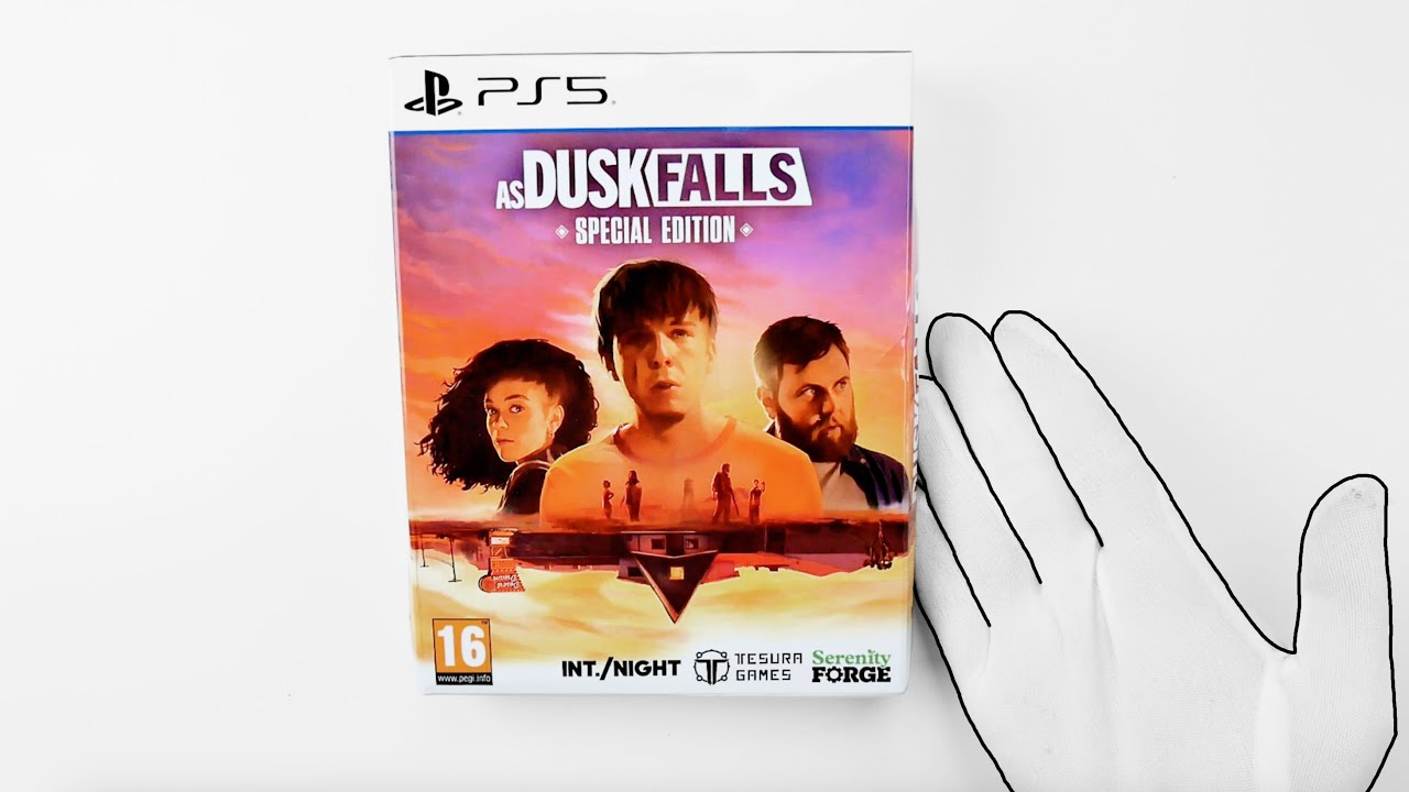 As Dusk Falls SPECIAL EDITION PS5 Unboxing