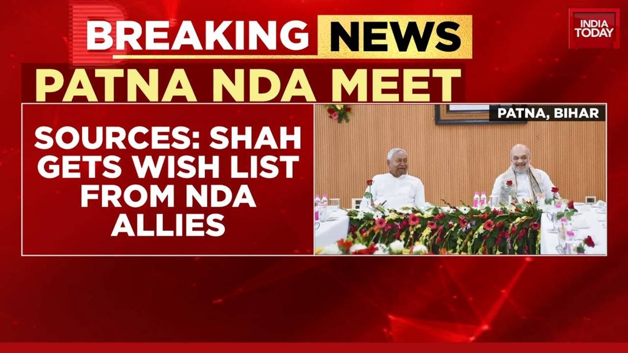 Bihar Election 2025: NDA Alliance Partners Present Seat Demands To BJP Leadership | India Today