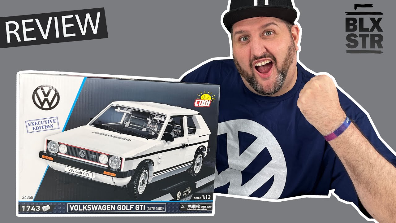 GTiiiiiihhhhhh! COBI-24358 Volkswagen Golf GTI (1976-1983) - Executive Edition 💥 1:12 ▶️REVIEW
