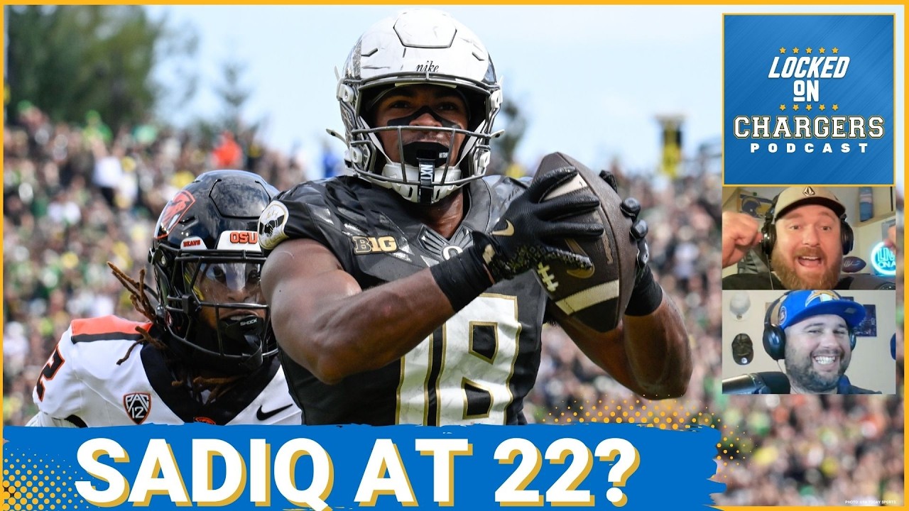SHOCKER: Chargers Linked to Kenyon Sadiq as Daniel Jeremiah Predicts BOLD First-Round Move