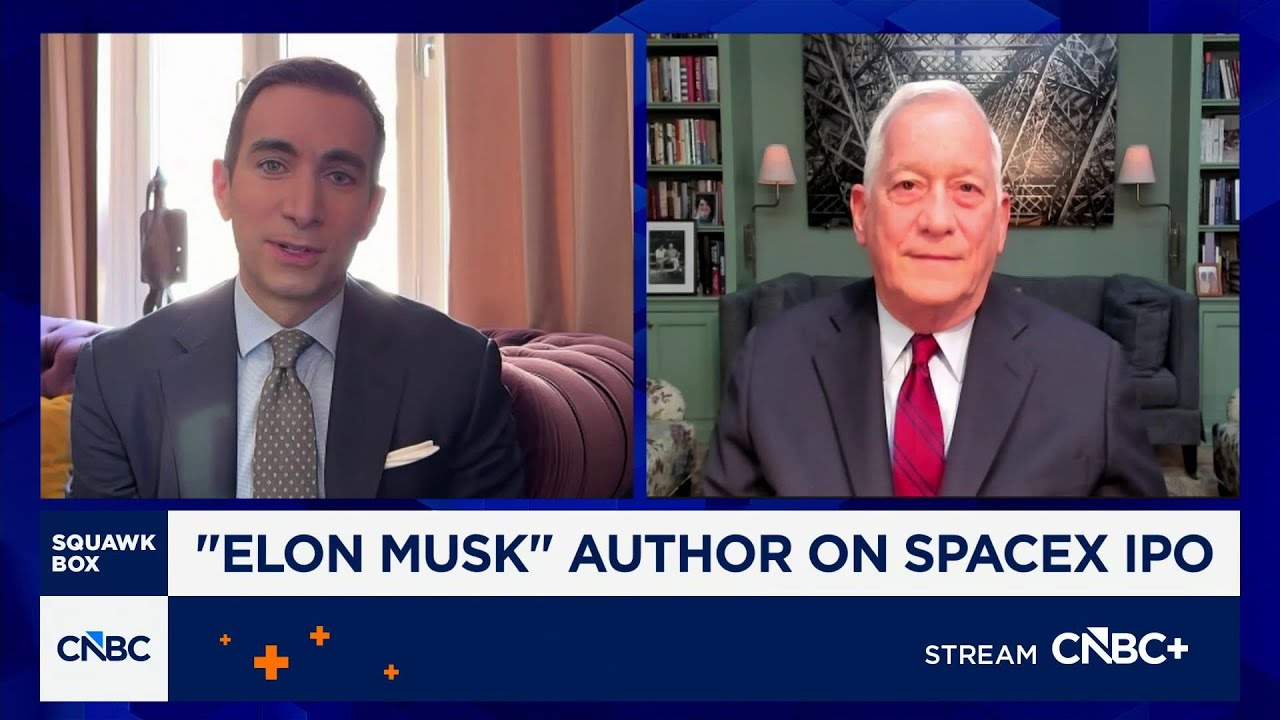 'Elon Musk' author Walter Isaacson on SpaceX IPO: We're seeing the beginning of a whole new economy