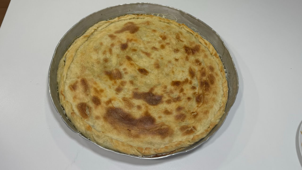 Pite me Maja Buke e Mbushur me Presh e Pergaditur ne Katmer @sofrashqiptare