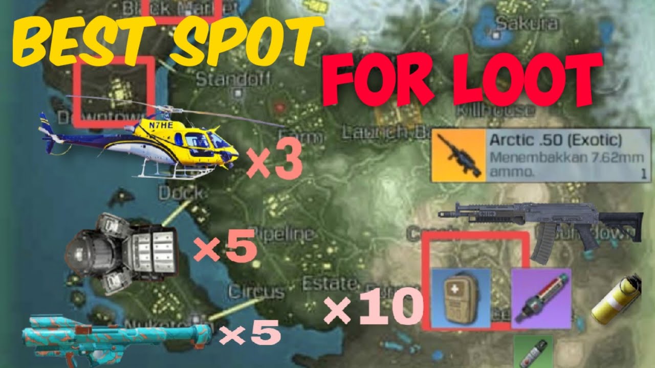 BEST SPOT FOR LOOT :CALL OF DUTY MOBILE #CODM #CALLOFDUTYMOBILE #CODMOBILE