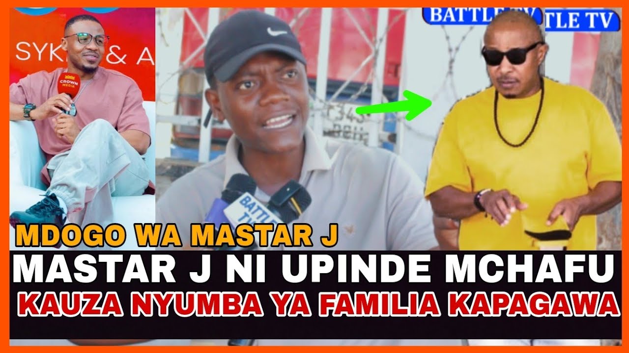 MDOGO AKE MASTA J AFICHUA MAZITO MASTA J KUHUSISHWA NA UPINDE/ ALIKIBA YUPO SAHIHI KAKA ANAMICHEZO..