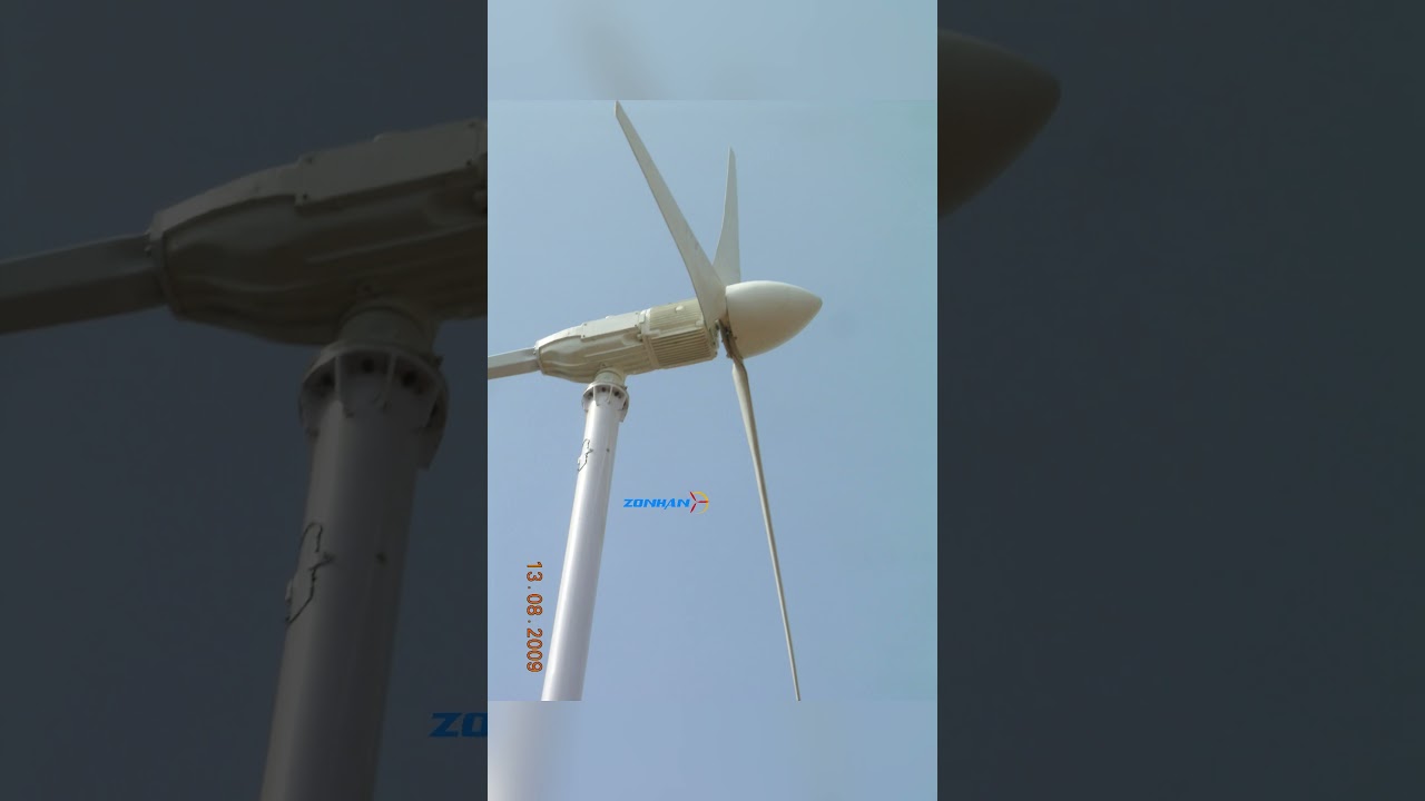 small wind generator small wind turbine for home use 1kw 2kw 3kw from Zonhan China